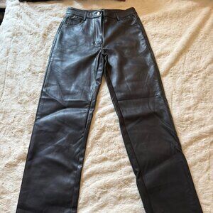 Faux Leather Pants - NWT
